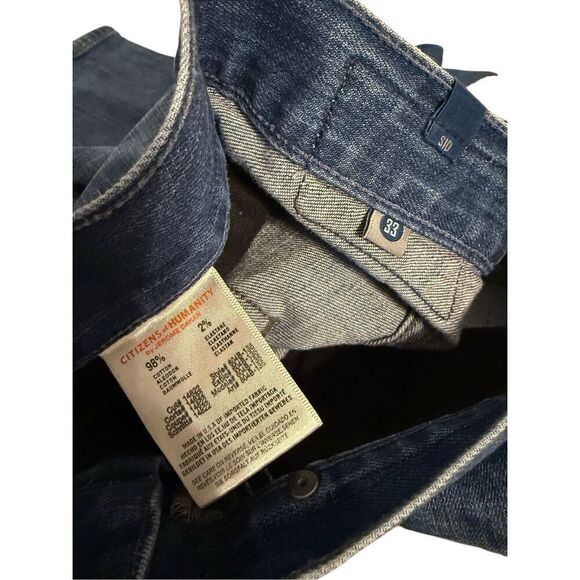 Citizens of Humanity Sid Regular Straight Men’s Blue Denim Jeans Size 33 - Picture 5 of 14